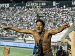 Ultimate FIFA World Cup 2026 Travel Planning Guide Crowded stadium with fans singing soccer chants and waving flags.